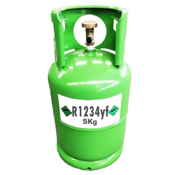 KÄLTEMITTEL R1234yf,  FÜLLGEWICHT 5 Kg, IN AUFLADBAREM ZYLINDER - 1/4 Anschluss 