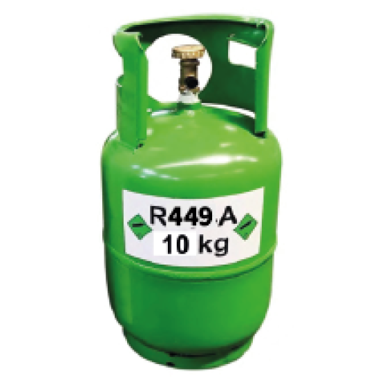 KÄLTEMITTEL R449A, FÜLLGEWICHT 10 Kg, IN AUFLADBAREM ZYLINDER - 1/4 Anschluss KÄLTEMITTEL R449A, FÜLLGEWICHT 10 Kg, IN AUFLADBAREM ZYLINDER - 1/4 Anschluss